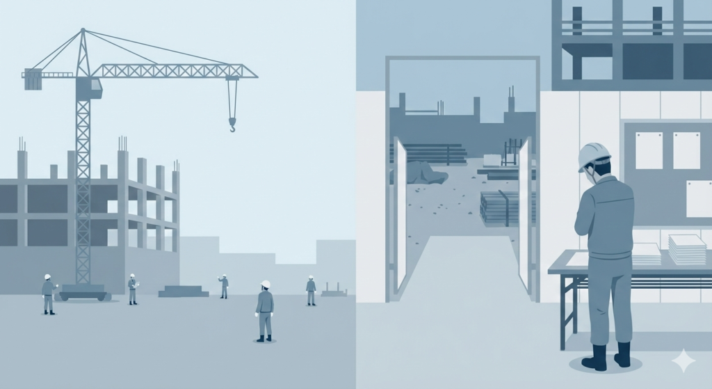 人手不足：業界全体の需給構造の問題
採用できない：自社が選ばれていない状態